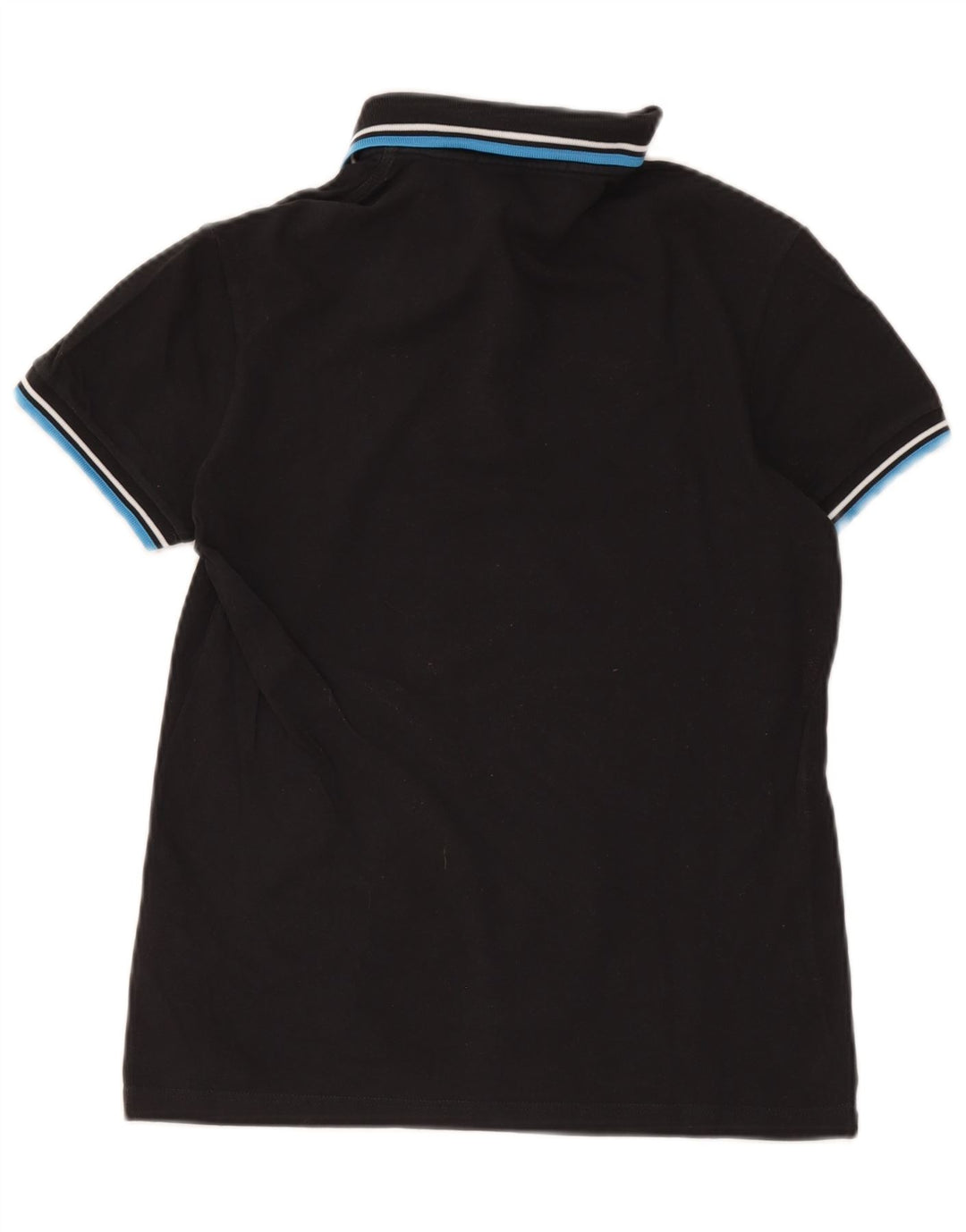 Polo da uomo Fred Perry piccola in cotone a righe nere