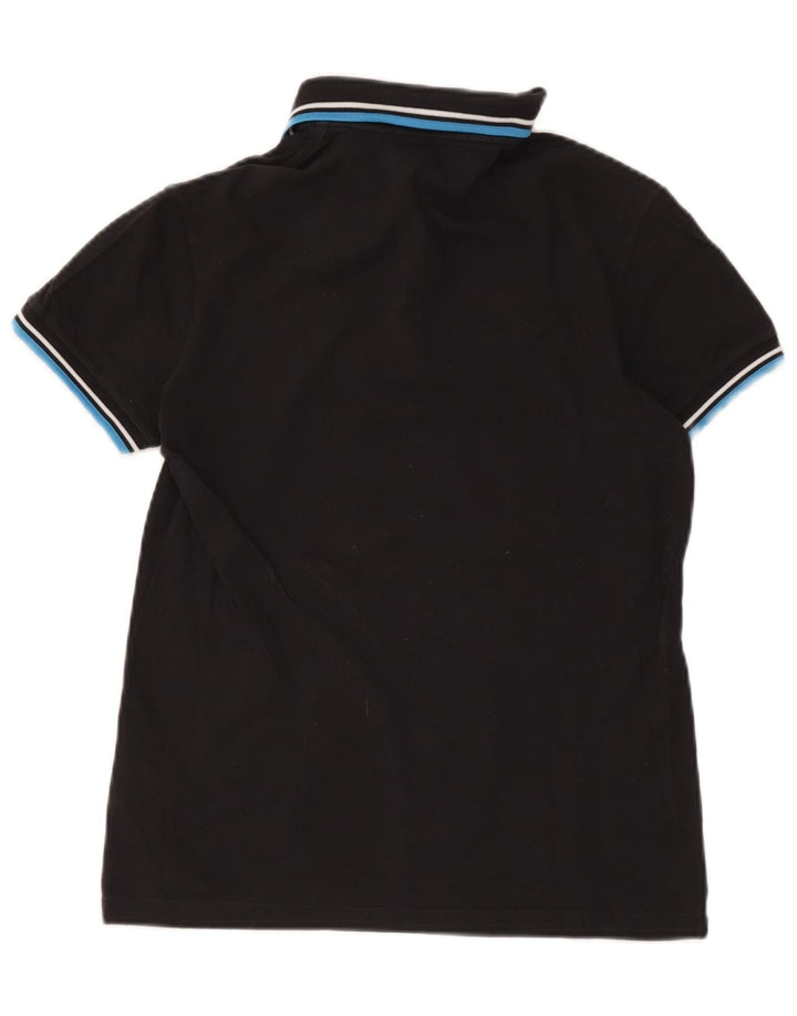Polo da uomo Fred Perry piccola in cotone a righe nere