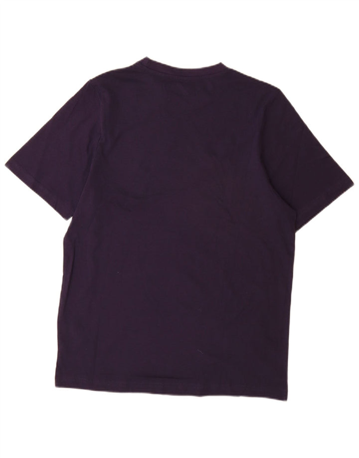 T-shirt grafica da uomo KAPPA Top Small in cotone blu navy