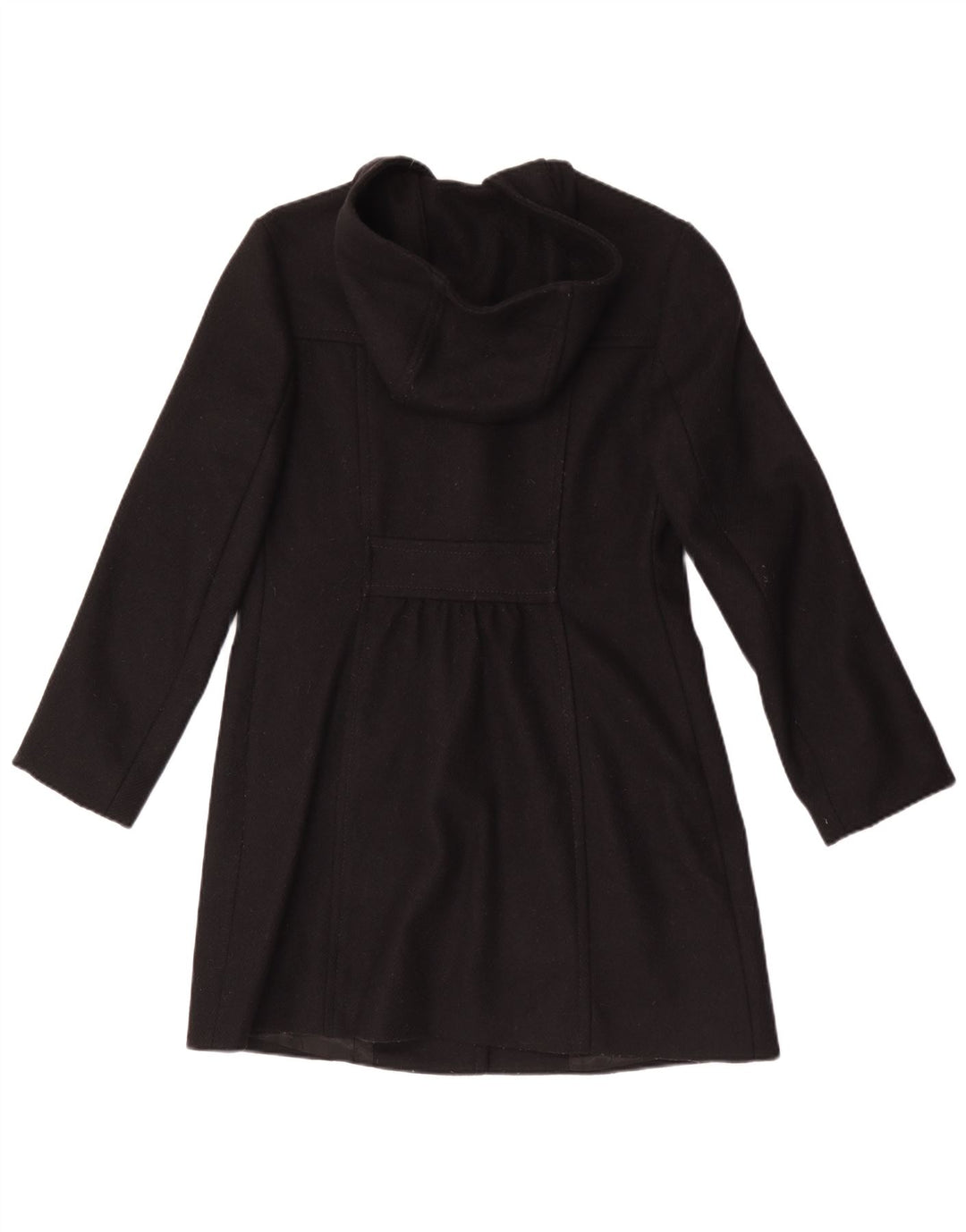 Montgomery con cappuccio da donna Benetton IT 42 medio nero in lana