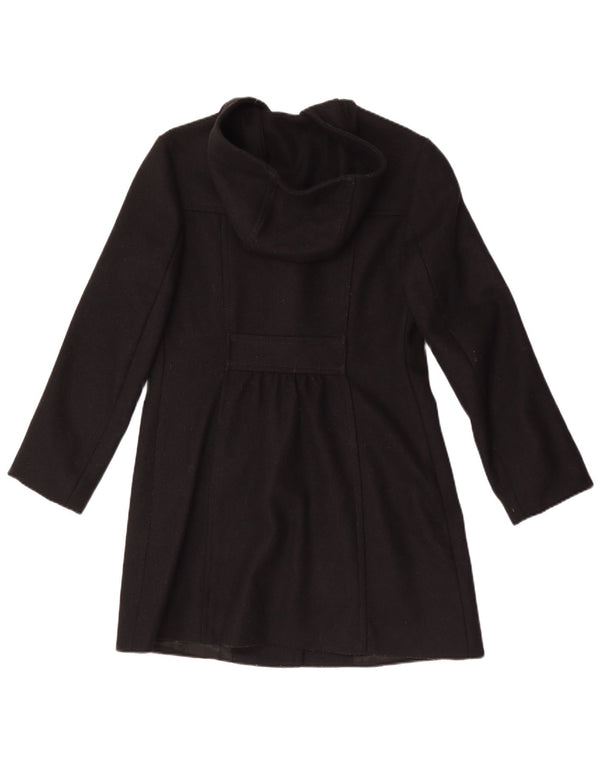 Montgomery con cappuccio da donna Benetton IT 42 medio nero in lana