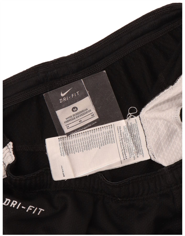 Pantaloncini sportivi Nike Dri Fit da uomo, colore nero medio, in poliestere color block