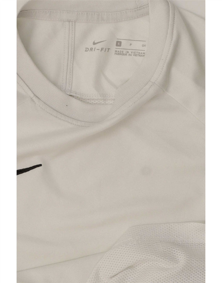 T-shirt Nike Dri Fit da uomo, piccola, colore bianco