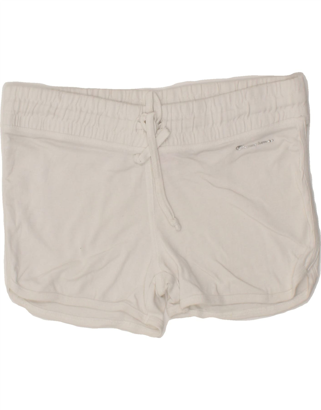 CHAMPION Womens Heritage Fit Sport Shorts UK 12 Medium  White Vintage Champion and Second-Hand Champion from Messina Hembry 