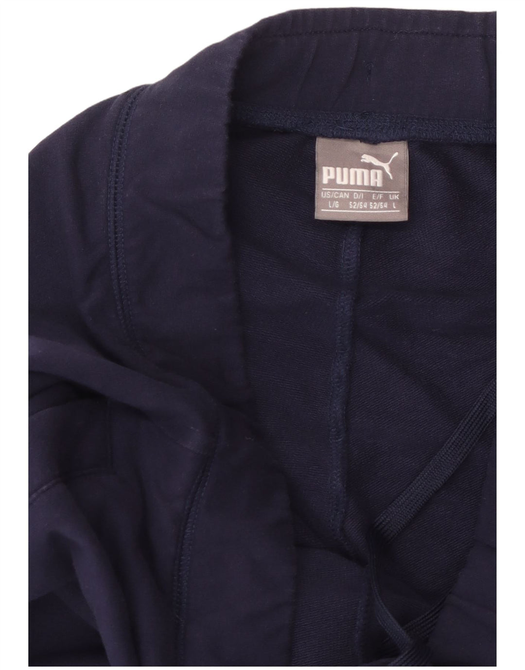 Pantaloni da tuta da uomo PUMA Joggers grandi in cotone blu navy