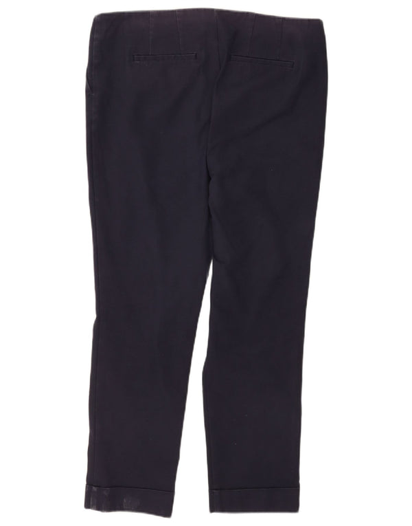Pantaloni corti skinny da donna Boden UK 14 Large W34 L25 Cotone blu navy