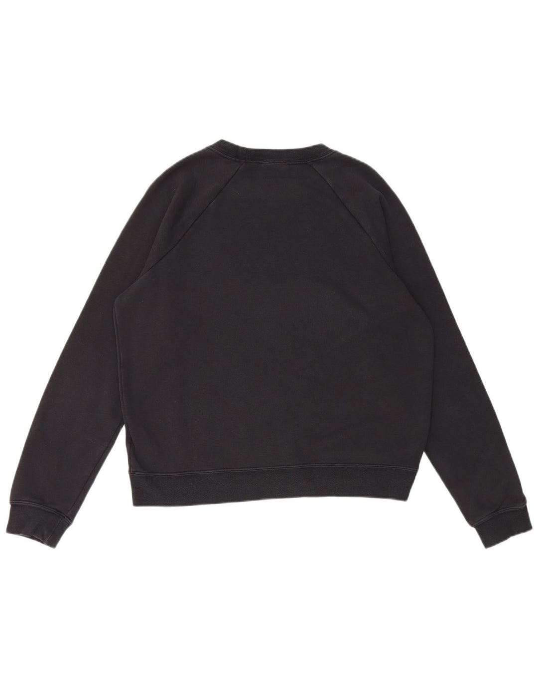 Felpa oversize da donna Nike UK 10 piccola in cotone nero