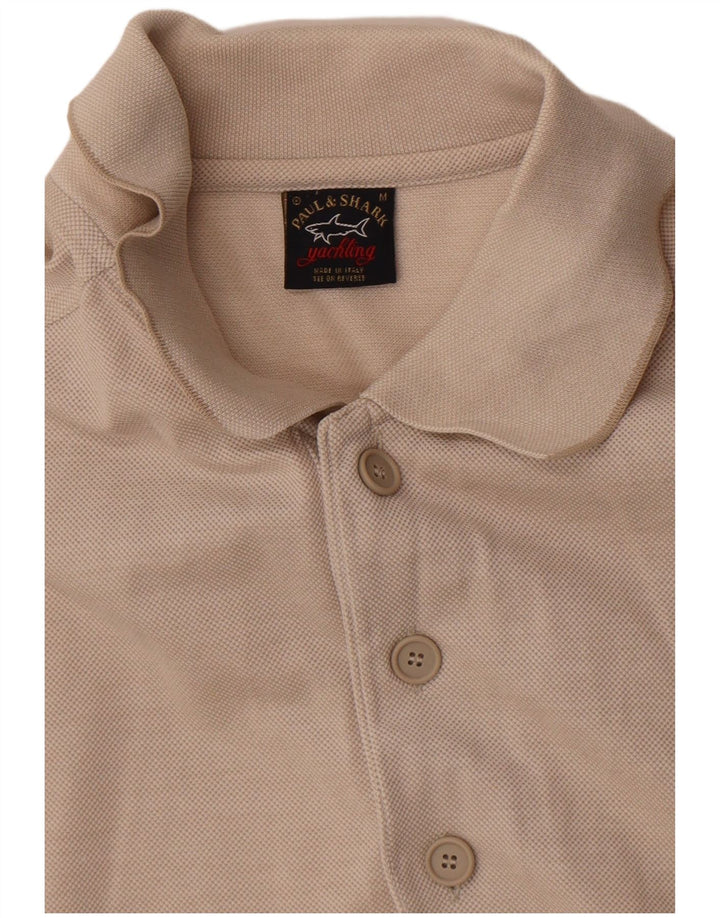 Polo da uomo Paul & Shark beige medio