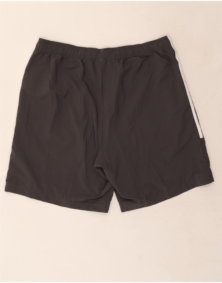 Pantaloncini sportivi da uomo Adidas XL poliestere grigio