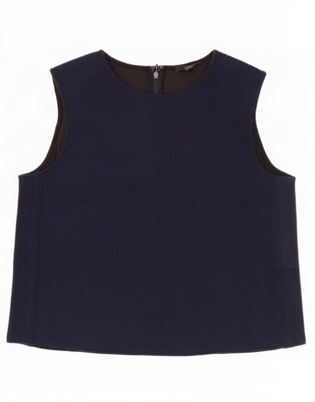 Camicetta senza maniche da donna Cos Top EU 38 Lana blu navy medio