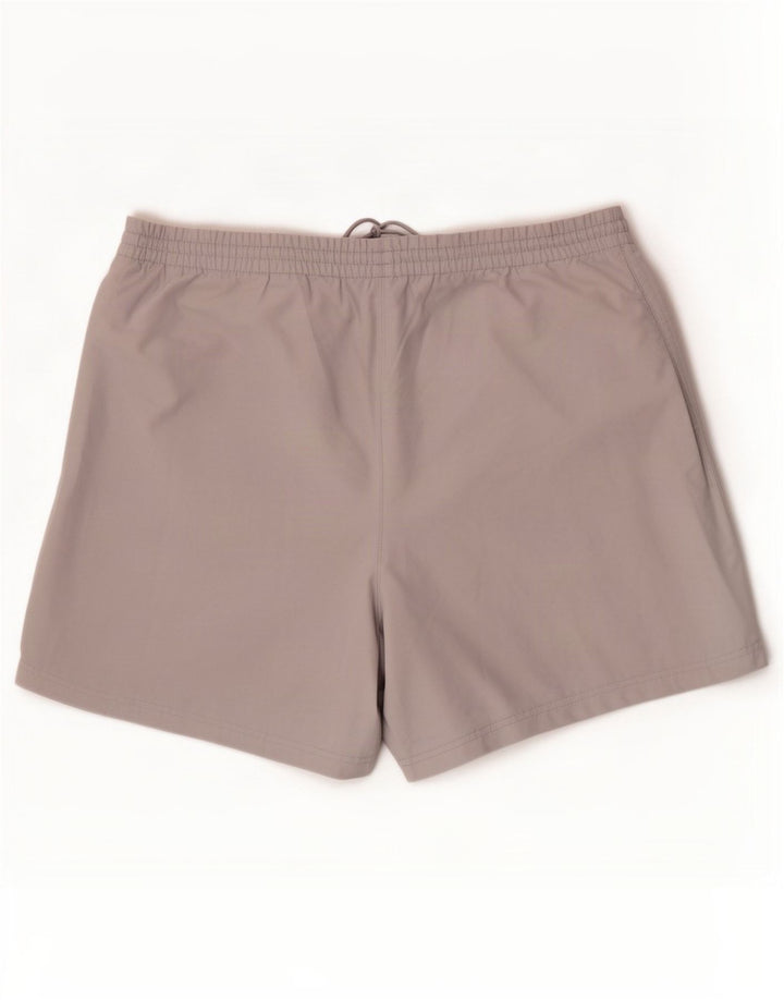 Pantaloncini sportivi da uomo Adidas XL poliestere grigio