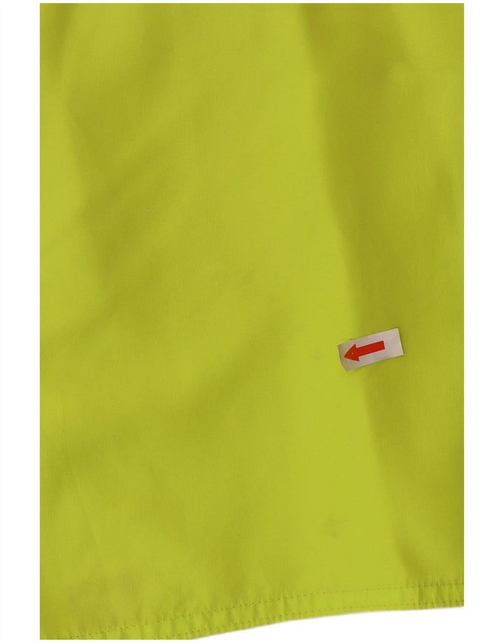 Pantaloncini sportivi Adidas da uomo grandi in poliestere verde