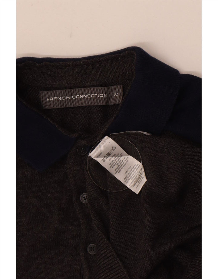 Maglione da uomo con collo alto French Connection, colore grigio medio