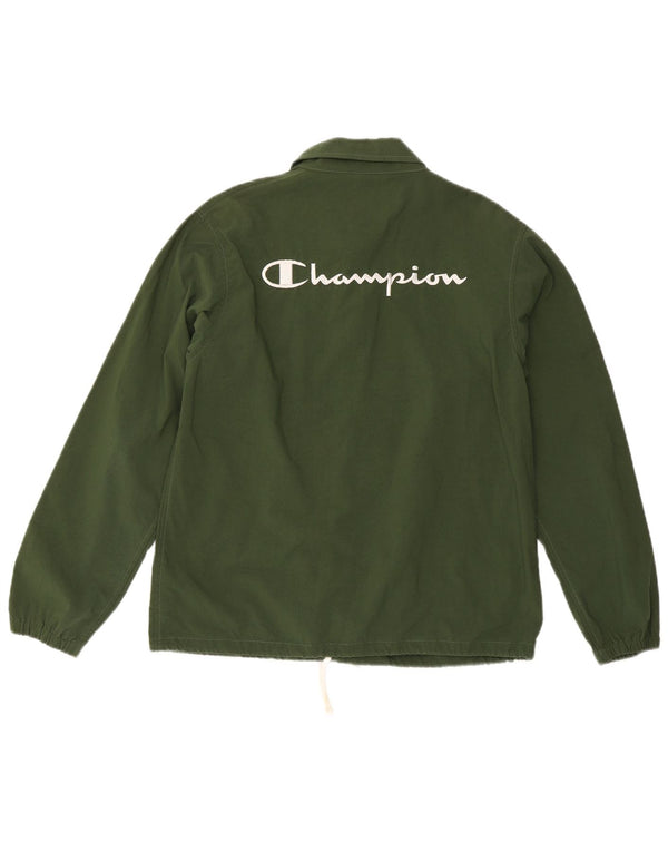 Giacca da ginnastica da uomo Champion piccola verde