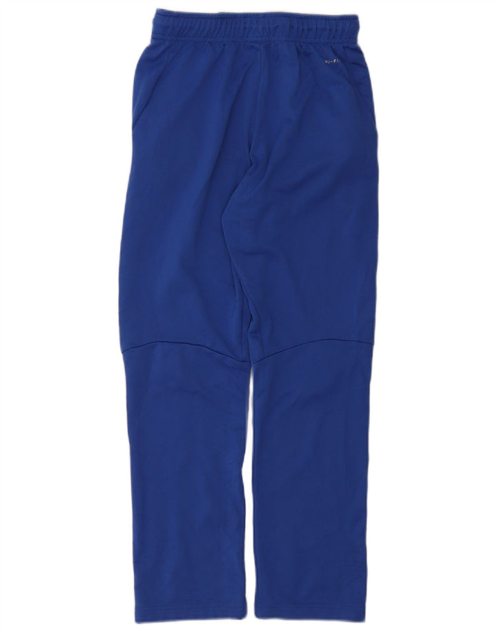 NIKE Womens Tracksuit Trousers UK 18 XL  Blue Polyester