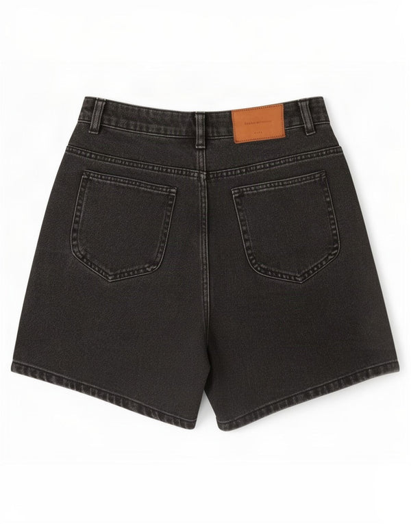 Zara Womens Denim Shorts EU 36 XS W26 Grey