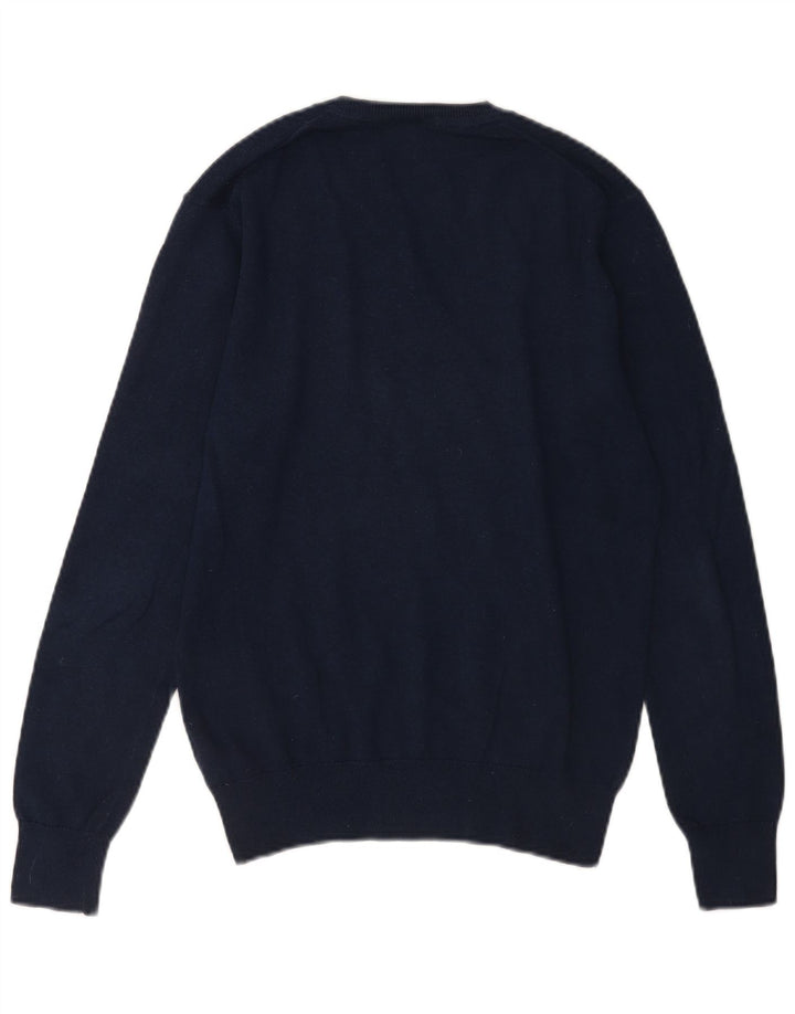 Maglione Gap da uomo con scollo a V XS in cotone blu navy