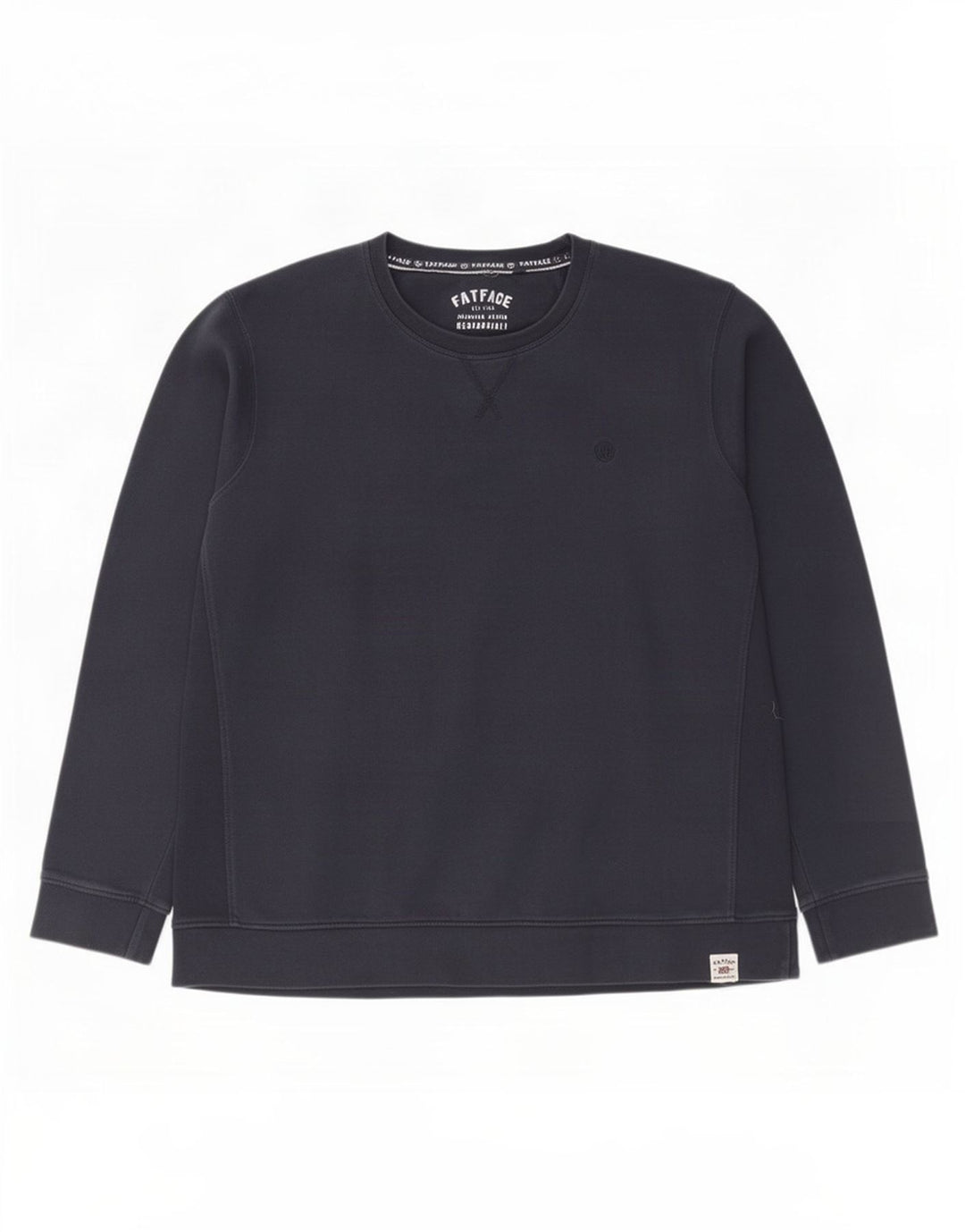 Felpa da uomo Fat Face Maglione XL Cotone blu navy