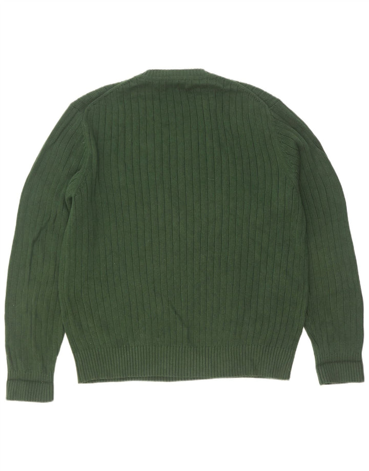 Maglione maglione girocollo da uomo Nautica grande verde