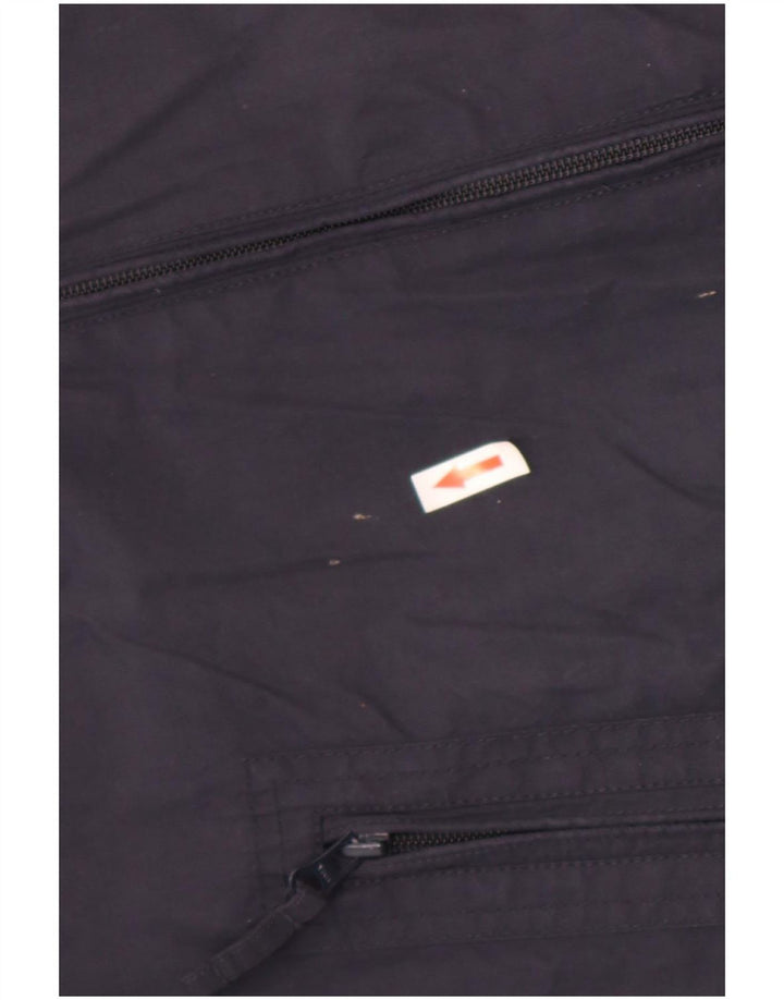 Giacca a vento con cappuccio grafica da uomo Timberland UK 36 Small Blu Navy