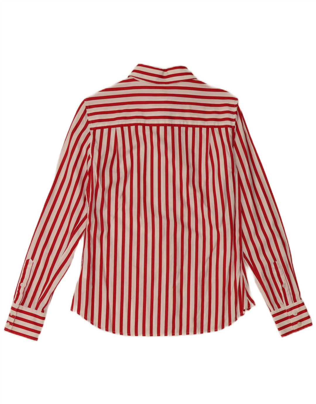 TOMMY HILFIGER Camicia da donna US 8 Cotone a righe rosse medie