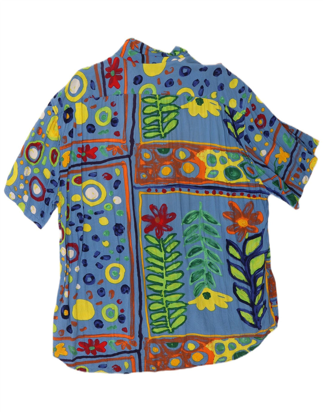 JAMS WORLD Camicia a maniche corte da uomo XL floreale multicolore