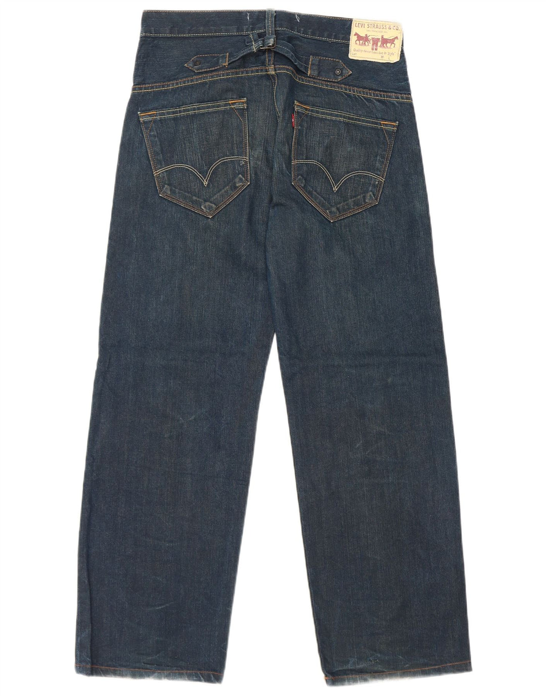 Levi's Uomo 503 Jeans larghi W34 L29 Blu