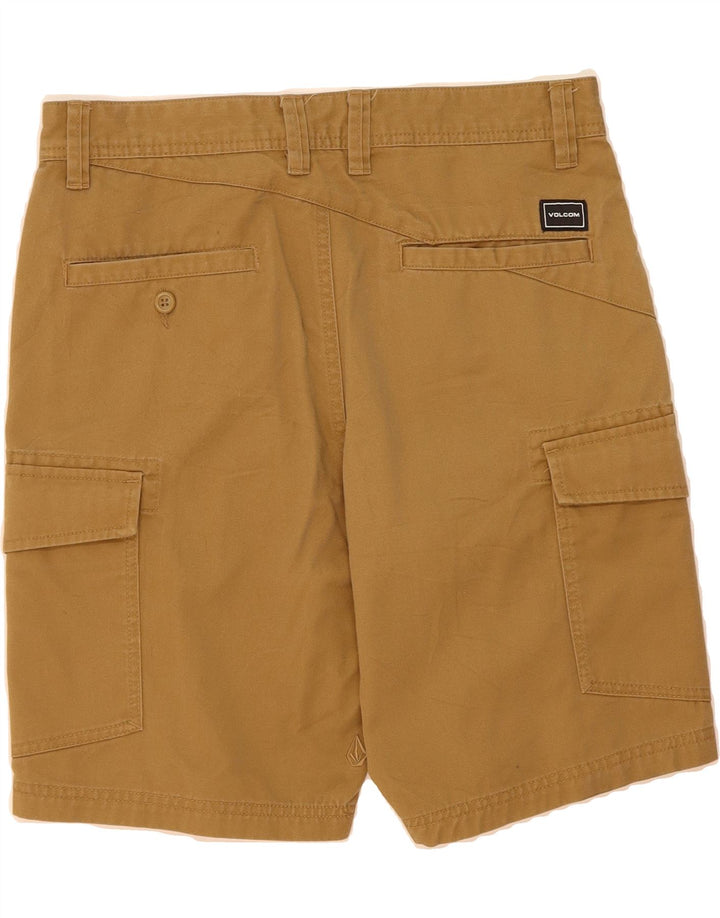 VOLCOM Mens Cargo Shorts W30 Medium  Brown Cotton Vintage Volcom and Second-Hand Volcom from Messina Hembry 