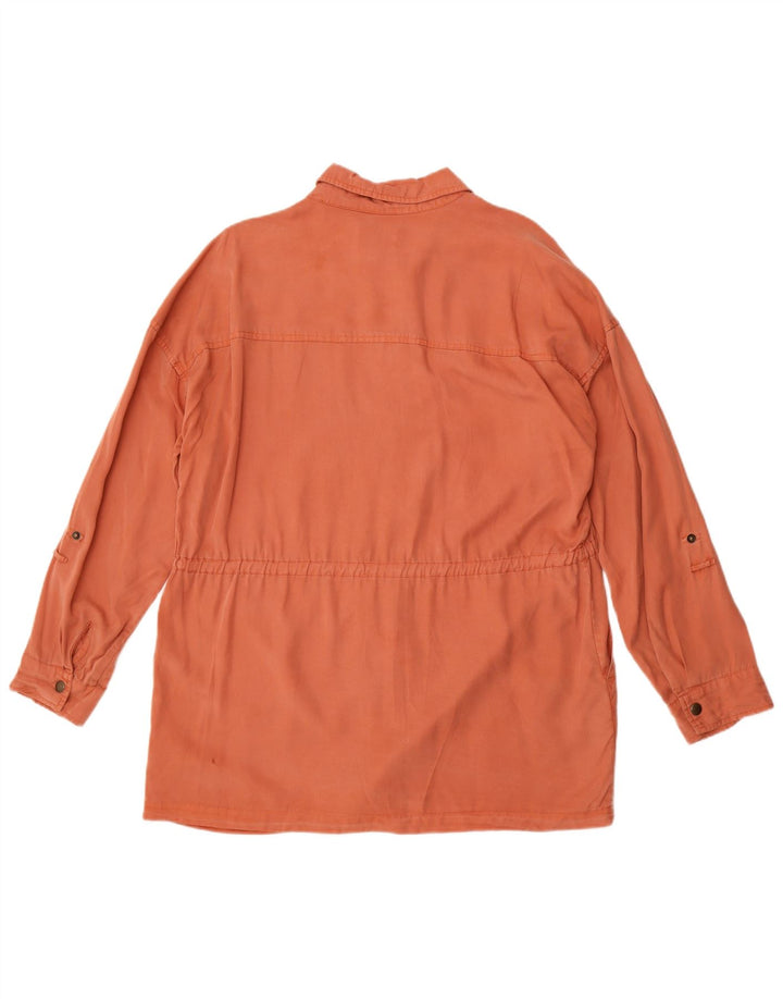 Giacca multiuso oversize da donna Fat Face UK 16 Large Red Lyocell