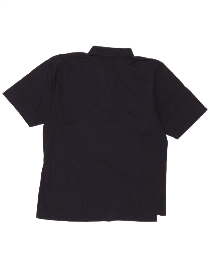 Polo Uomo Sergio Tacchini Taglia Grande in Cotone Blu Navy