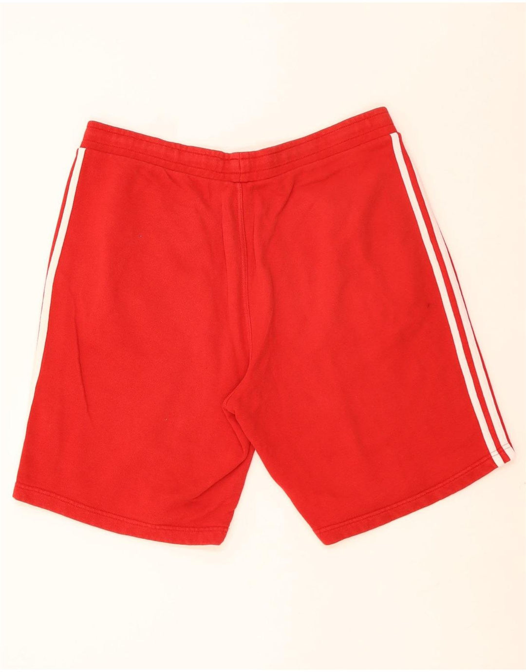Pantaloncini sportivi da uomo Adidas grandi in cotone rosso