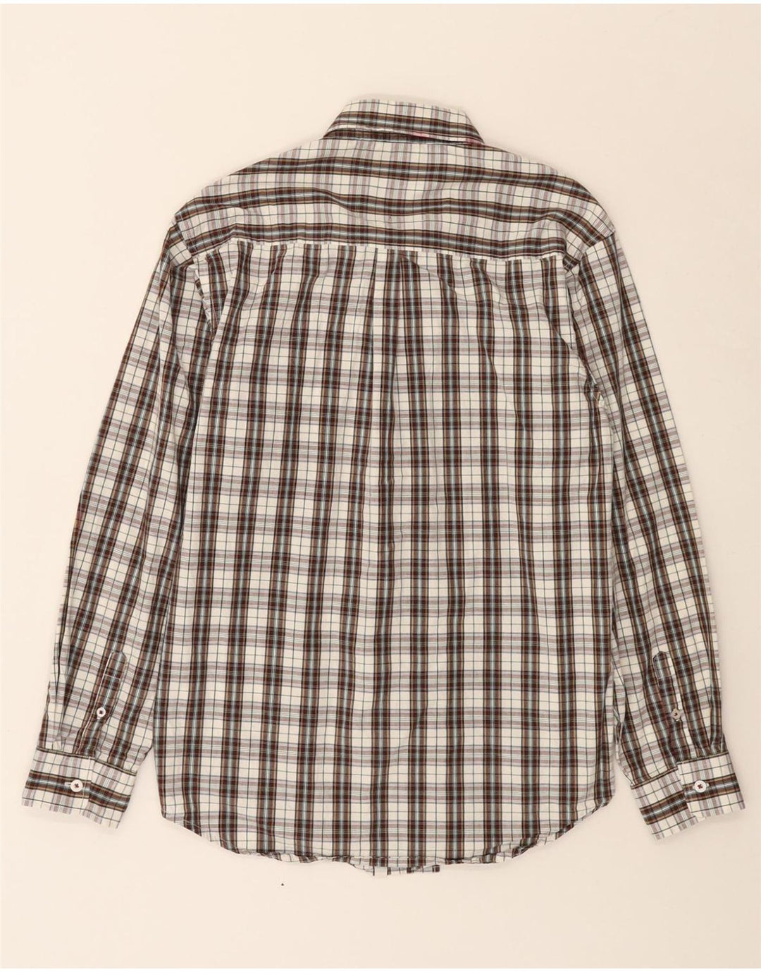 IZOD Boys Shirt 15-16 Years XL Multicoloured Check Cotton