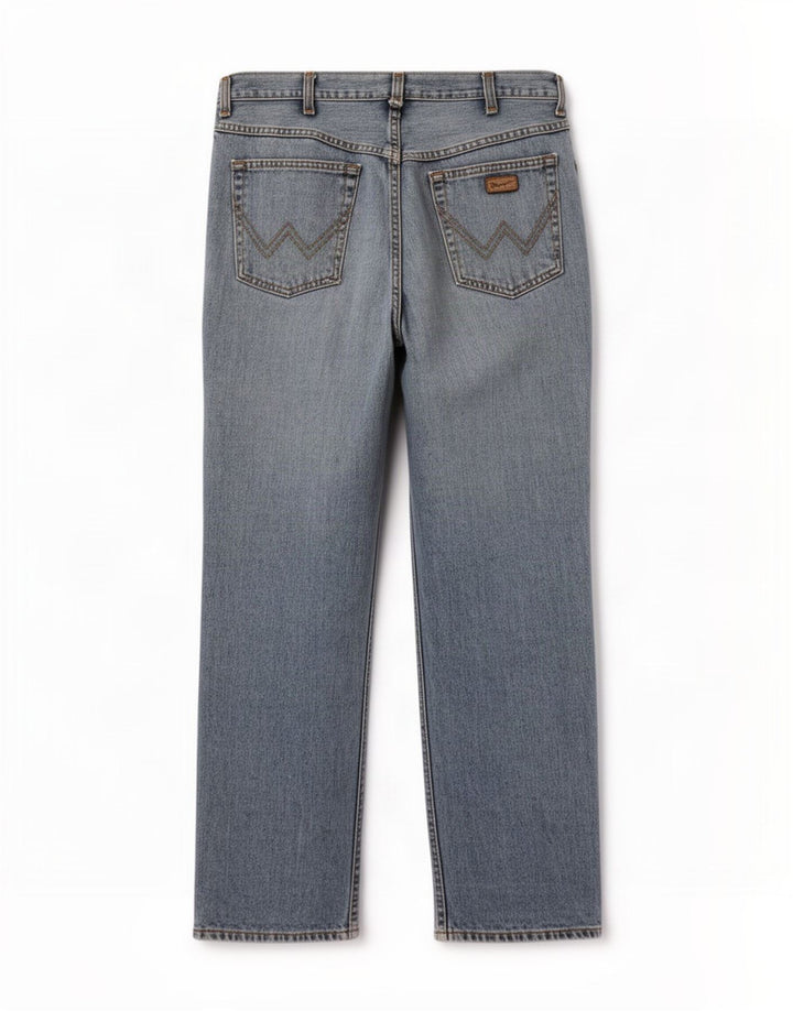 Jeans dritti da uomo Wrangler Ohio W38 L30 cotone blu
