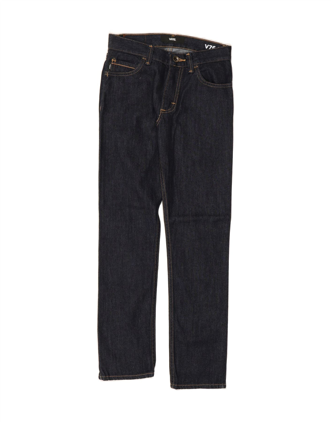 VANS Womens Slim Jeans W26 L27 Navy Blue Cotton Vintage Vans and Second-Hand Vans from Messina Hembry 