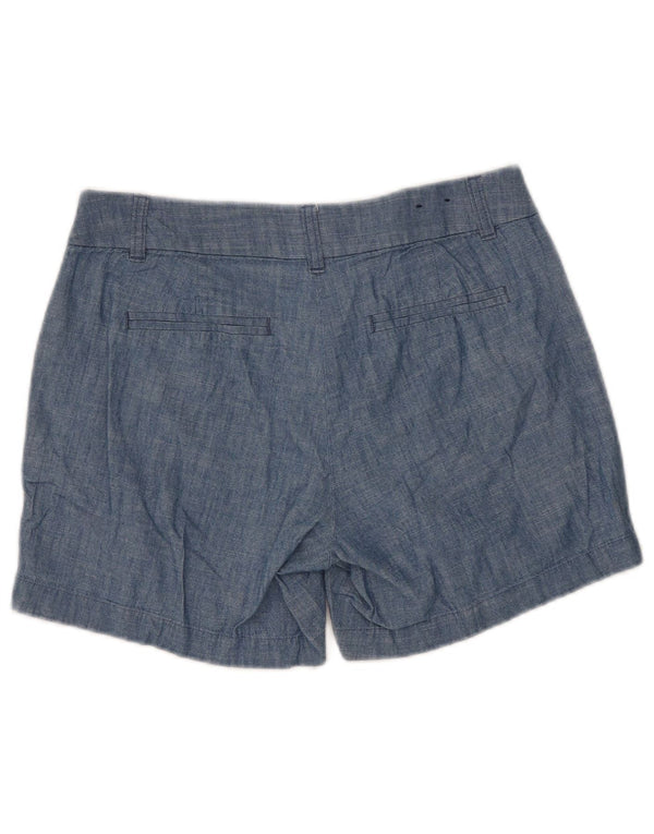 Pantaloncini chino a vita bassa da donna J. Crew US 2 XS W29 cotone blu