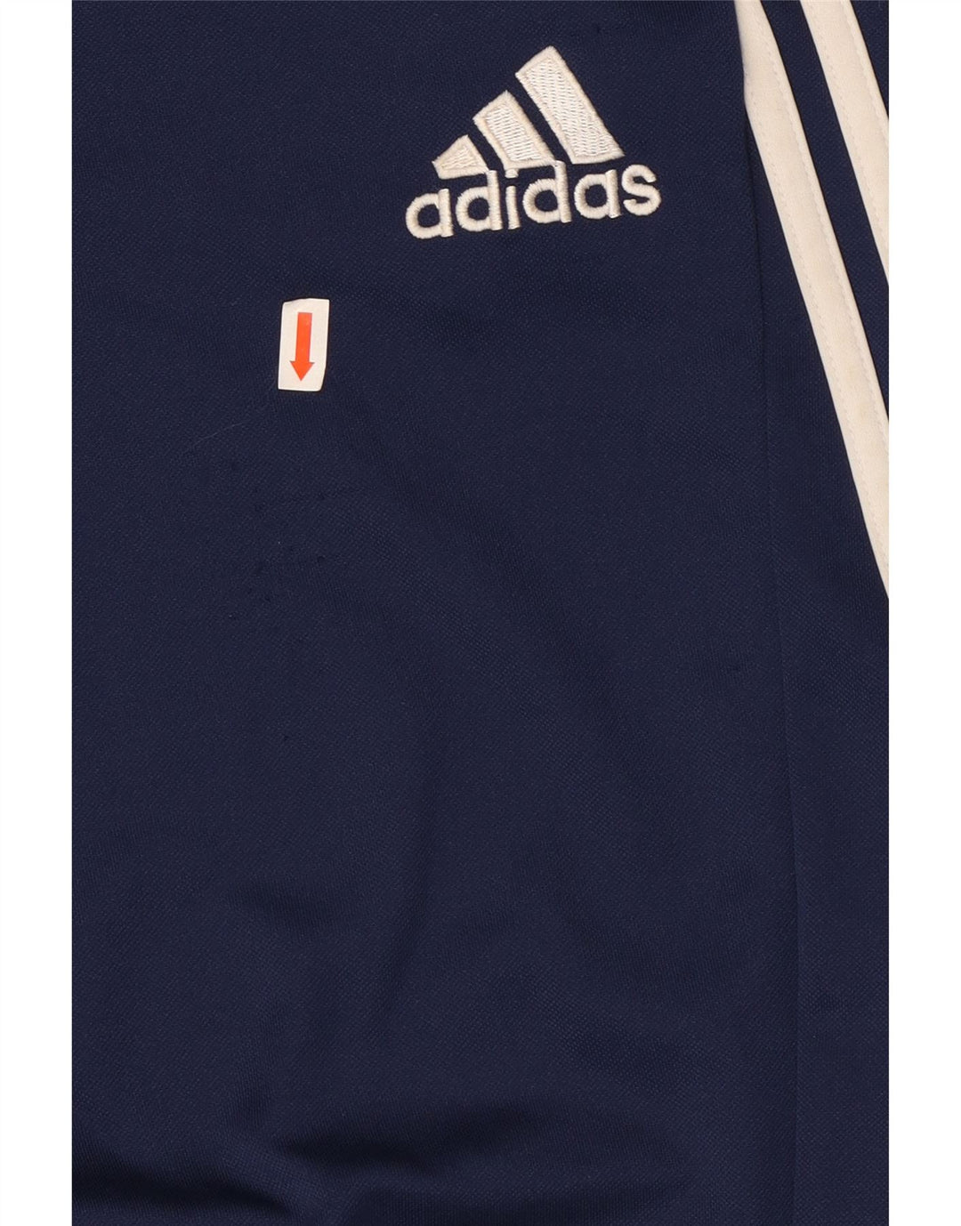 Pantaloni da tuta Adidas Climalite da uomo medi in poliestere blu navy