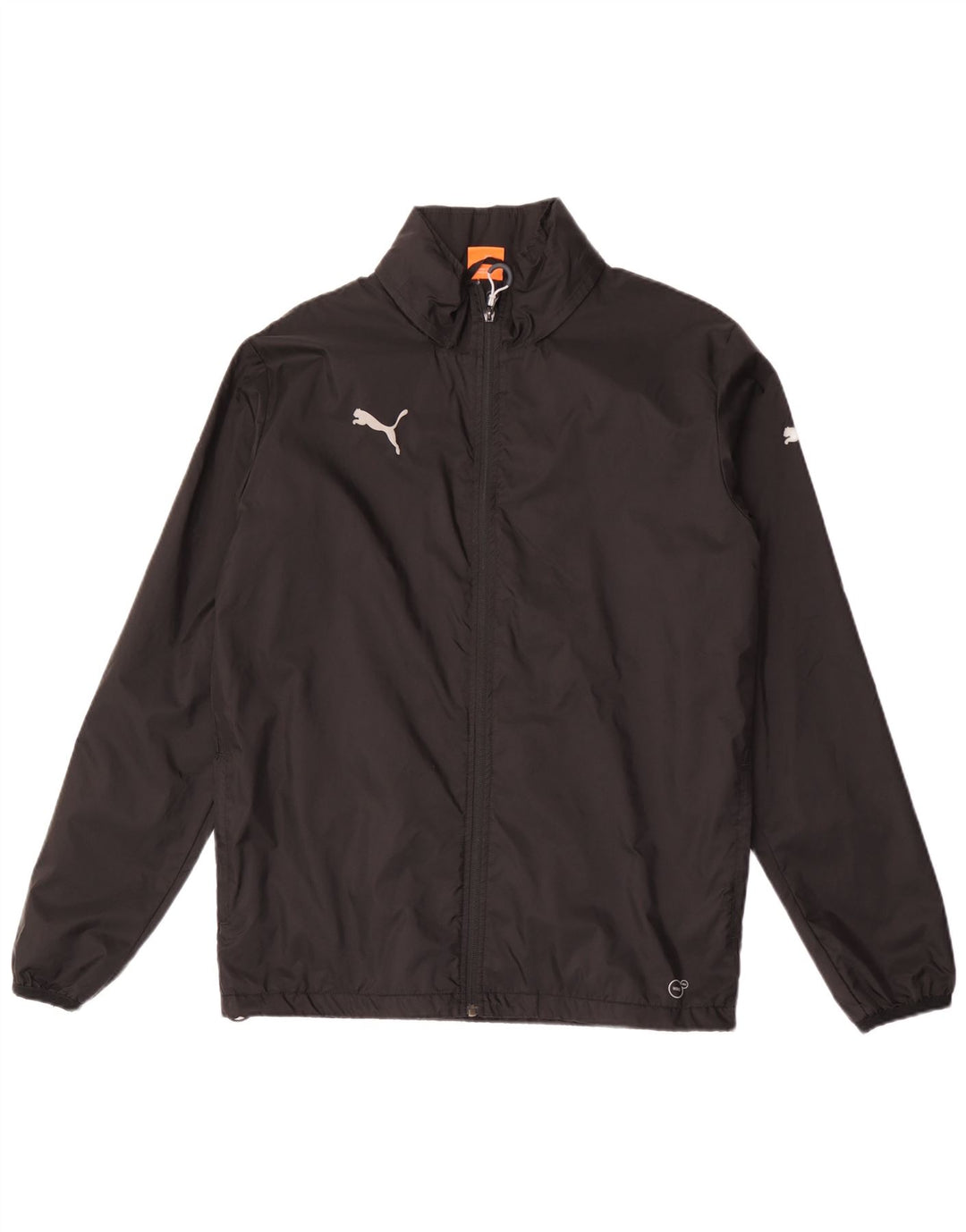 Giacca antipioggia con cappuccio da uomo PUMA UK 38 nylon nero medio