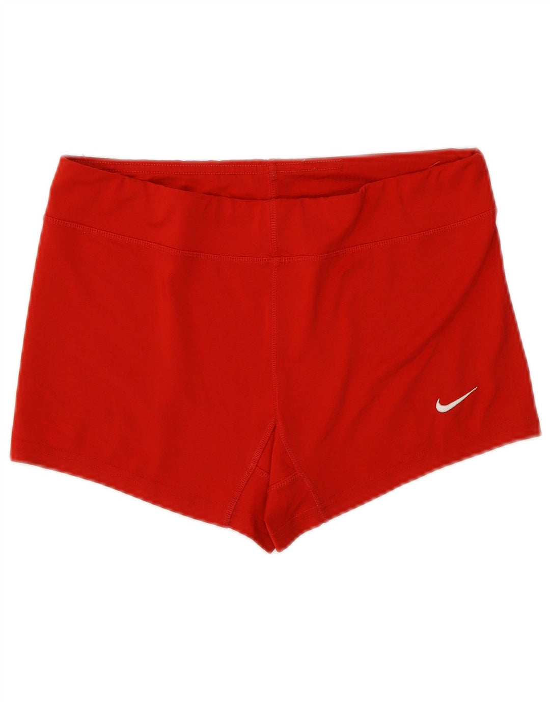 Pantaloncini sportivi NIKE Dri Fit da donna UK 14 medio rosso