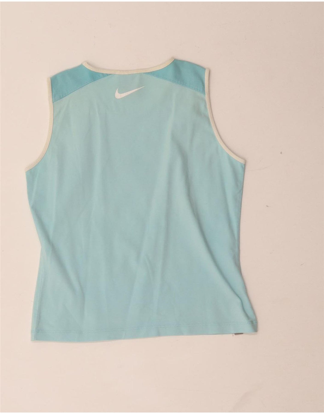 Canotta grafica corta Nike da donna UK 10/12 Medio Turchese
