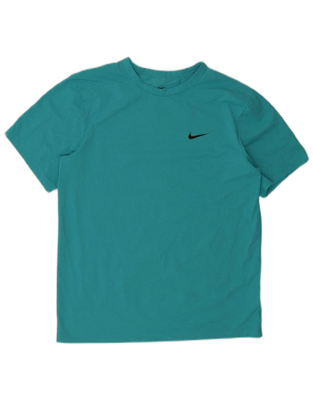 T-shirt Nike Dri Fit da uomo, poliestere medio turchese