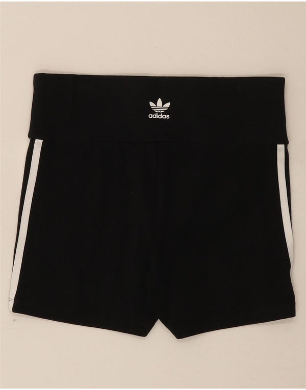 Pantaloncini sportivi Adidas da donna UK 12/14 cotone nero medio