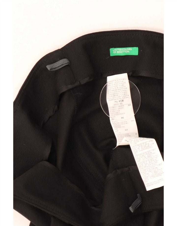 Gonna a tubino da donna Benetton IT 46 Large W32 Poliestere nero