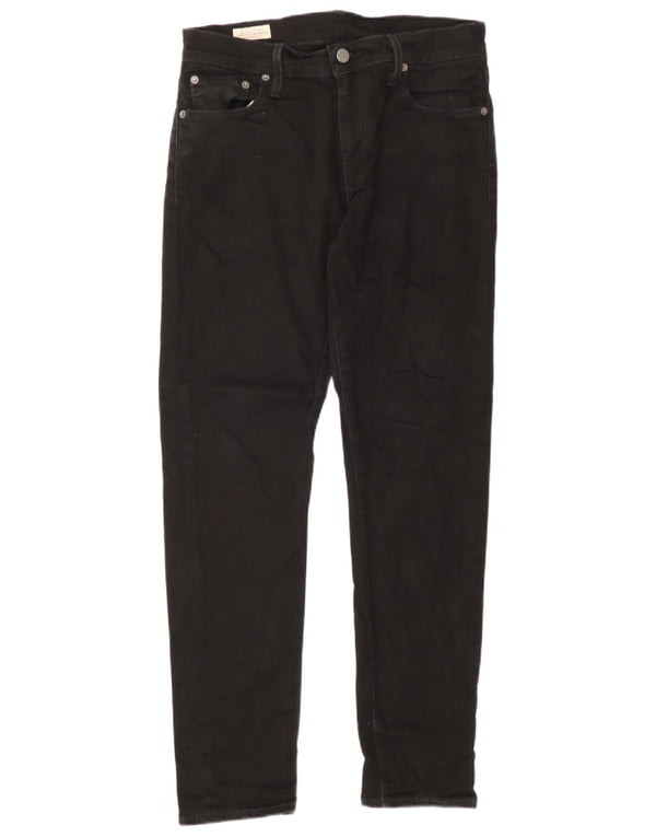 Jeans slim da uomo Levi's W30 L30 cotone nero
