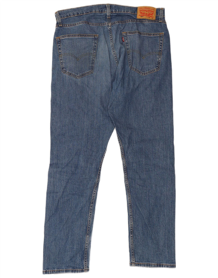 Levi's Uomo 502 Jeans affusolati W36 L32 Cotone blu