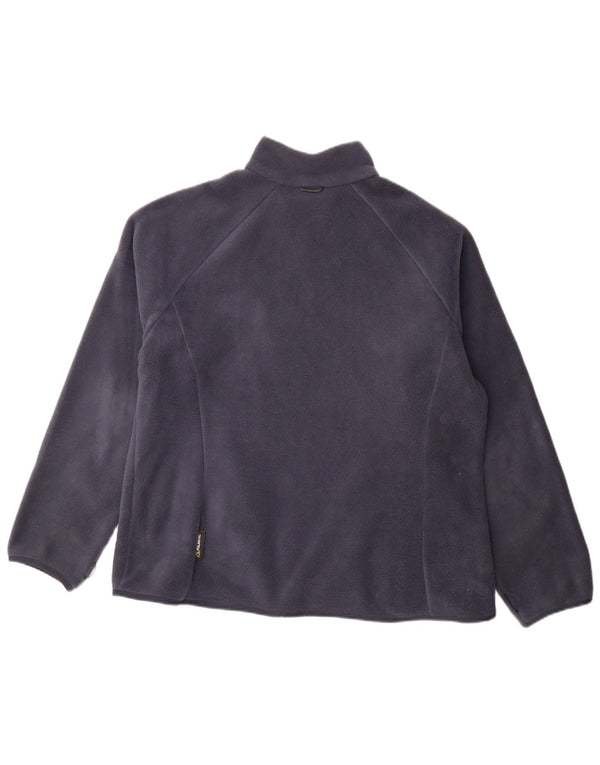 Giacca in pile da donna Jack Wolfskin UK 20 2XL poliestere blu navy