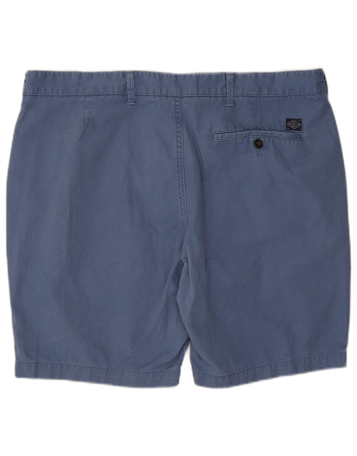 Pantaloncini chino da uomo Marks & Spencer W38 XL cotone blu