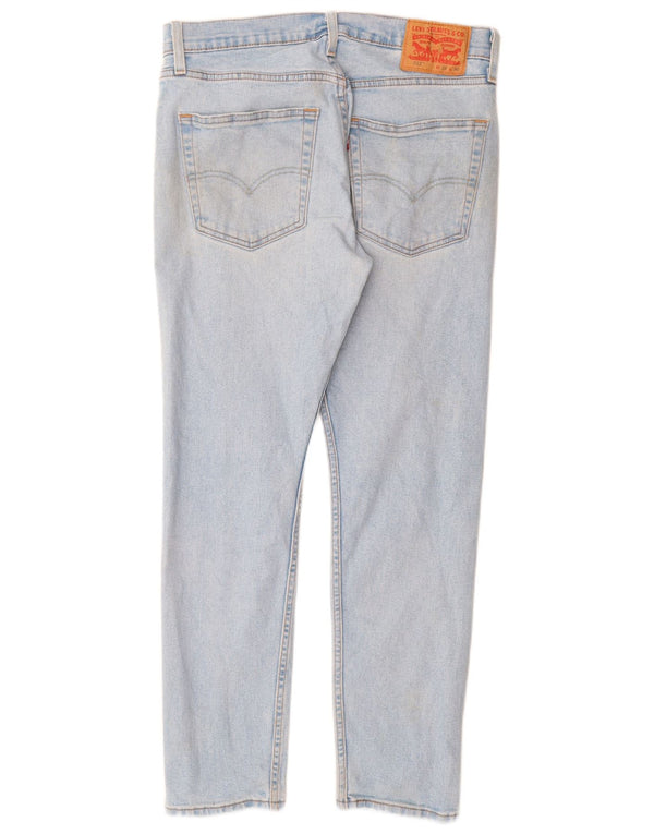 Levi's Mens 512 Slim Tapered Jeans W31 L30 Blue Cotton