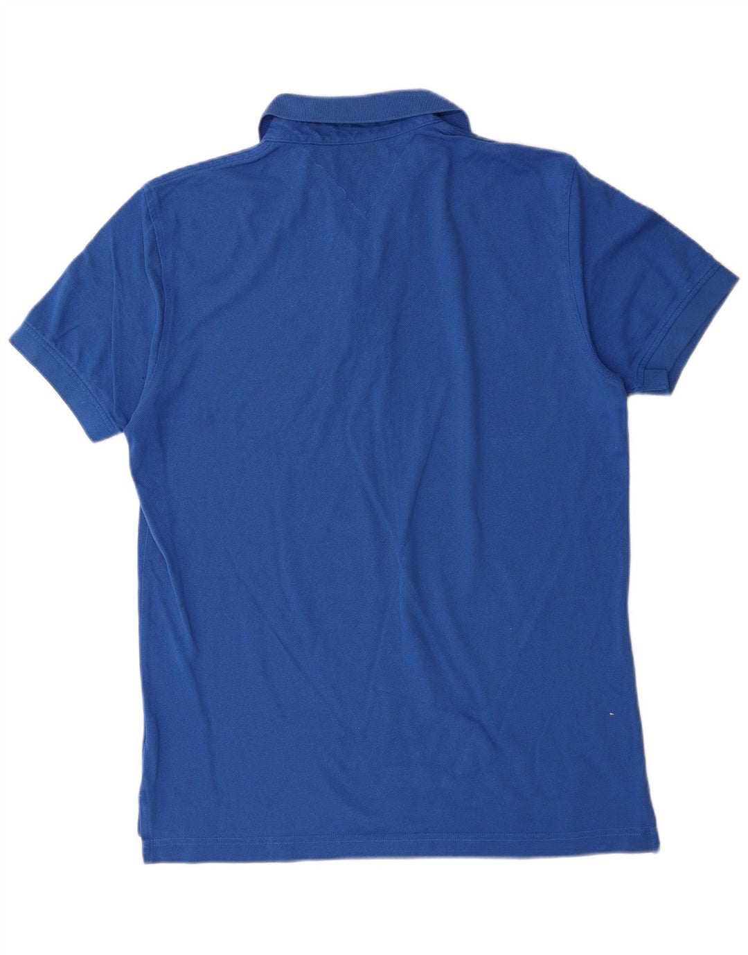 TOMMY HILFIGER Mens Polo Shirt Large Blue Cotton