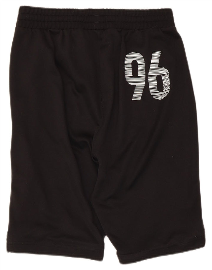 Pantaloncini sportivi Adidas da ragazzo con grafica 14-15 anni in poliestere nero