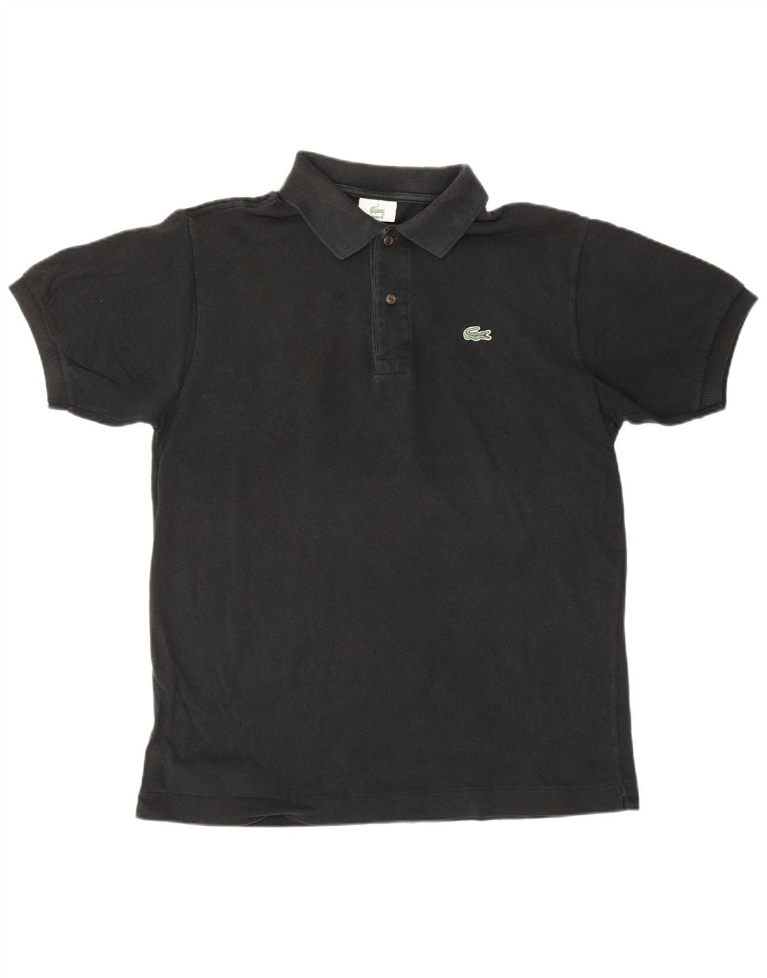 Polo da uomo LACOSTE taglia 4 media in cotone nero